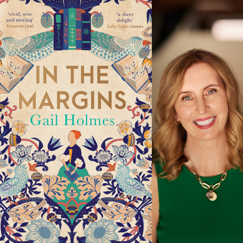 In the Margins is the debut historical fiction novel by Gail Holmes