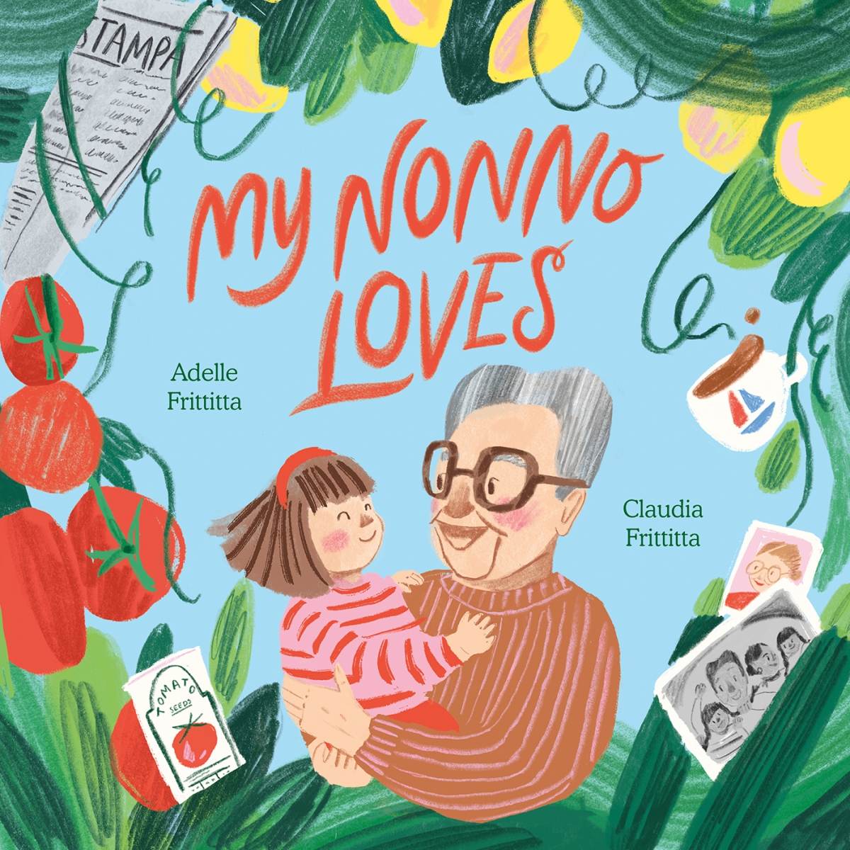 Book cover for My Nonno Loves